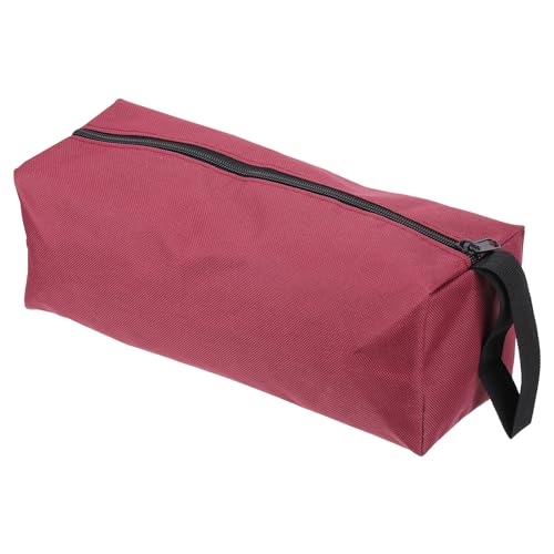 PATIKIL 12" Reißverschluss Werkzeugbeutel Mehrzweck Werkzeug Beutel Wasserdichte Tasche Beutel Speicher Organizer für Schraubendreher Zangen Rot von PATIKIL