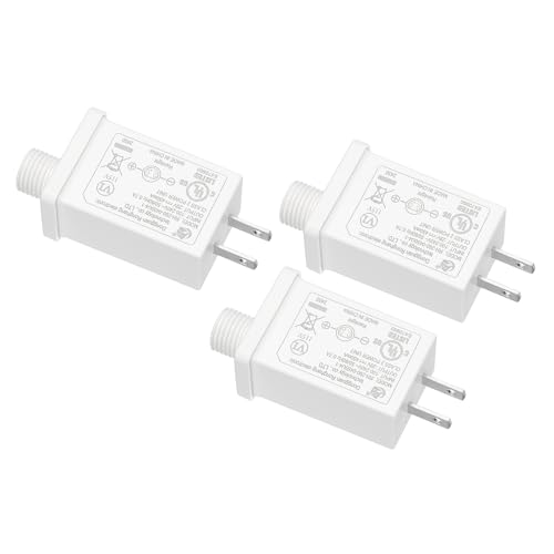 PATIKIL 29V 13W LED Netzteil, 3 Stück DC Niederspannungstransformator IP44 LED Treiber Ersatzadapter für Projektorlicht, Feenlichter, Weiß von PATIKIL