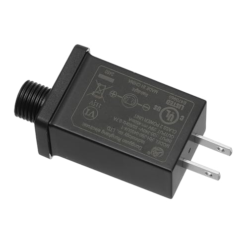 PATIKIL 29V 13W LED Netzteil, DC Niederspannungstransformator IP44 LED Treiber Ersatzadapter für Projektorlicht, Feenlichter, Schwarz von PATIKIL