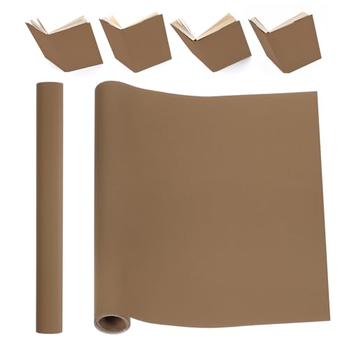 PATIKIL 40"x16" Buchbindetuch, Leinen Buchumschlag Buchbinderei Reparaturtuch Buchbindetuch für Buchbinden Buchkunst Nähen DIY Handwerk, Braun von PATIKIL