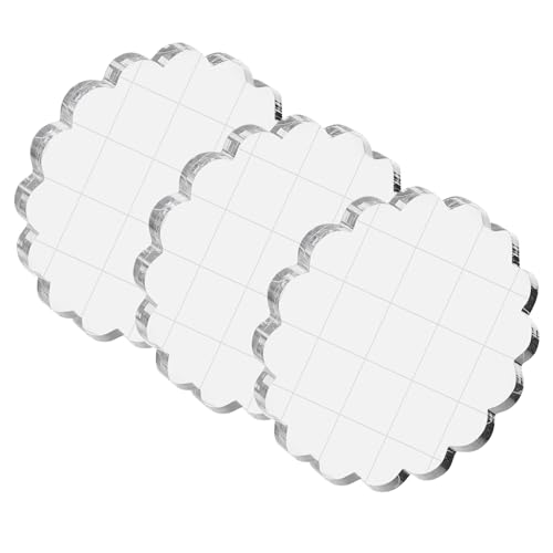 PATIKIL Acryl-Stempelblock, 3er-Pack Stempelblock in runder Form mit Linien, dekorative Montageblöcke für Scrapbooking, DIY-Basteln, Kartenherstellung, Durchmesser 2 Zoll PATIKIL Acryl-Stempelblock, 3er-Pack Stempelblock in runder Form mit Linien, dekorative Montageblöcke für Scrapbooking, DIY-Basteln, Kartenherstellung, Durchmesser 2 Zoll von PATIKIL