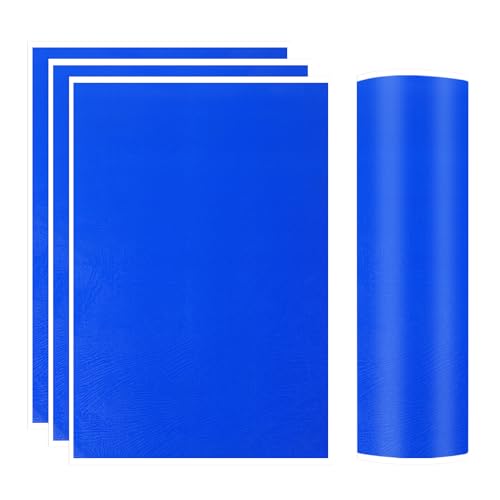 PATIKIL Lasergravurpapier, 39 x 26 cm, 4 Stück, Lasergravur, Markierung, Farbpapier für Faserlasermarkierung und Gravur auf Metall, Keramik, Glas, Violett-Blau von PATIKIL