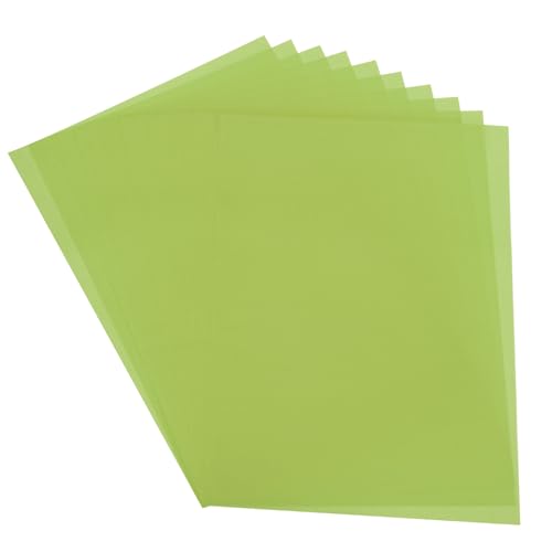 PATIKIL Transparentpapier, 30 Blatt A4 Durchsichtiges Zeichenpapierblock 21 x 29,7 cm 100 g/m² zum Zeichnen, Skizzieren, Malen mit Tinte, Bleistift, Marker, Grün von PATIKIL