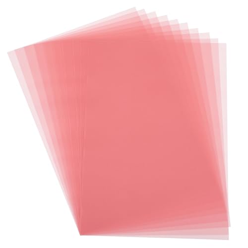 PATIKIL Transparentpapier, 30 Blatt A4 Durchsichtiges Zeichenpapierblock 21 x 29,7 cm 100 g/m² zum Zeichnen, Skizzieren, Malen mit Tinte, Bleistift, Marker, Pink von PATIKIL