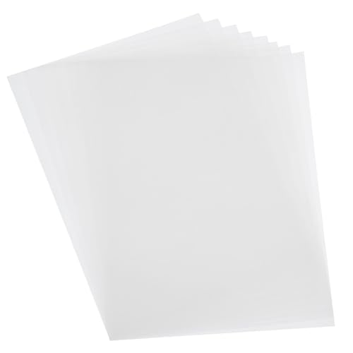 PATIKIL Transparentpapier, 50 Blatt A4 Durchsichtiges Zeichenpapierblock 21 x 29,7 cm 63 g/m² zum Zeichnen, Skizzieren, Malen mit Tinte, Bleistift und Marker, Weiß von PATIKIL