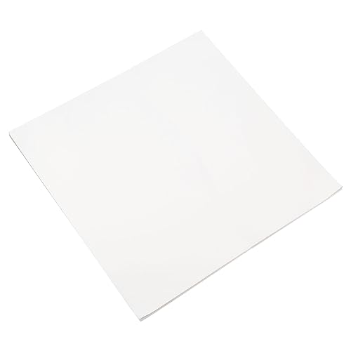 PATIKIL Xuan Papier 100 Blätter Reis Papier ohne Raster Chinesische Kalligraphie Übung Papier für Kalligraphie Übung Halbrohe Reife Xuan 13"x13" Weiß von PATIKIL