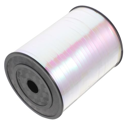 PATKAW 1 Rolle Regenbogenband Holografisches Band Ballonbänder Selber Machen Kräuselband Für Luftballons Schillerndes Geschenkpapier Kräuselband Für Die Hochzeit Heliumballon Partyband Pp von PATKAW