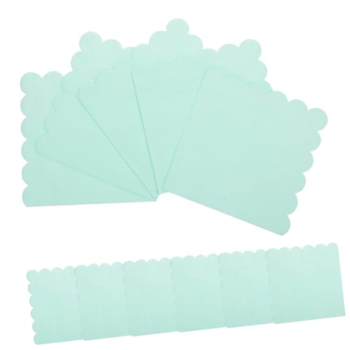 PATKAW 20 Blätter Party-seidenpapier Servietten Zur Goldenen Hochzeit Abendessen Salbei Servietten Rave Quadratische Cocktailservietten Geburtstagsfeier Versorgung Light Green von PATKAW