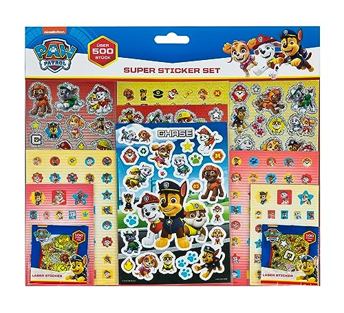 PAW PATROL Sticker Set 500 st von PAW PATROL