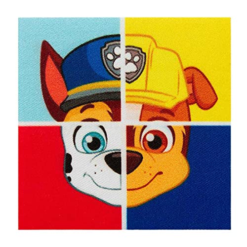 Paw Patrol Chase Marshall Rubble Collage - Aufnäher/Bügelbild/Aufbügler/Applikationen/zum aufbügeln/Applikation/Patches/Flicken, Größe: 5,9 x 5,9 cm von PAW PATROL