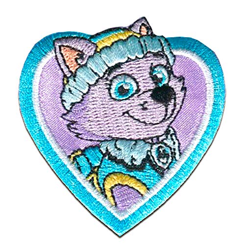 Paw Patrol EVEREST - Aufnäher, Bügelbild, Aufbügler, Applikationen, Patches, Flicken, zum aufbügeln, Größe: 6 x 6 cm von PAW PATROL