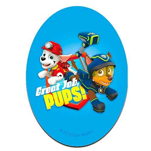 Paw Patrol Great Jobs, Pups! - Aufnäher, Bügelbild, Aufbügler, Applikationen, Patches, Flicken, Zum Aufbügeln, Größe: 11 x 8 cm von Paw Patrol