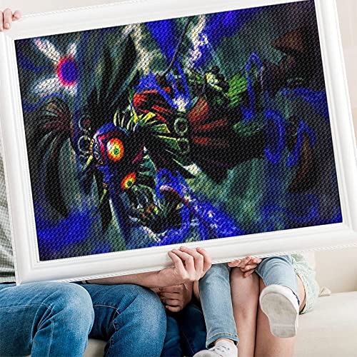 PAWCA DIY 5D Diamond Painting Kits for Adults Kids, The Legend of Zelda art,Full Drill Diamond Embroidery Kits Cross Stitch Crystal Rhinestone Pictures Arts Craft Home Wall Decoration（30x40cm） von PAWCA