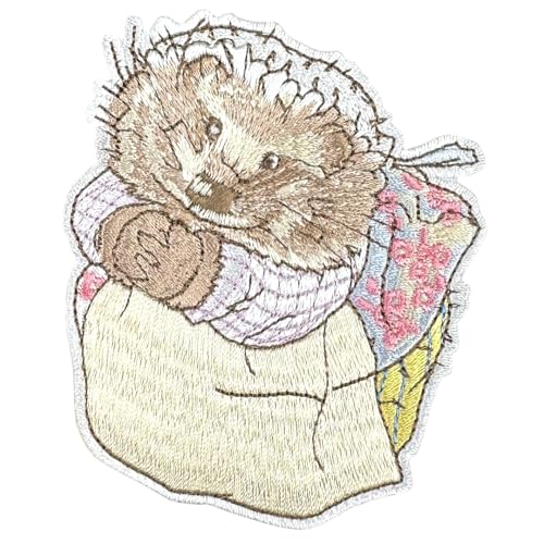 Pawprint Family Mrs. Tiggy-Winkle Aufnäher, stehend, offizielles Produkt von Beatrix Potter's The Tale of Peter Rabbit von PAWPRINT FAMILY