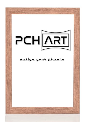 PCH[art] Bilderrahmen 'New Alaya - Wood Optics' | Holz-Farbe: Apfel | Größe: 84x119 DIN A0 | eleganter Frame für Ihre Fotos und Motive von PCH[art]