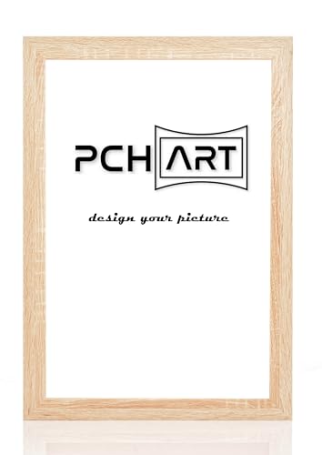 PCH[art] Bilderrahmen 'New Alaya - Wood Optics' | Holz-Farbe: Sonoma Eiche | Größe: 25x30 | eleganter Frame für Ihre Fotos und Motive von PCH[art]