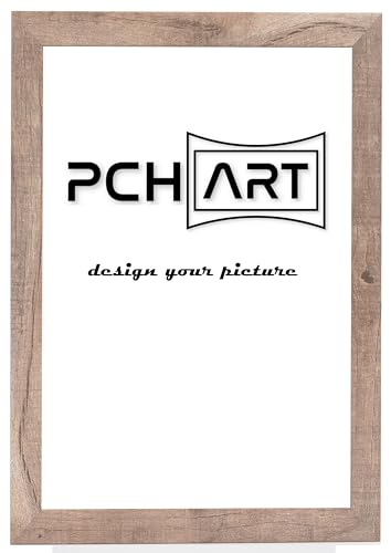 PCH[art] Bilderrahmen 'New Alaya - Wood Optics' | Holz-Farbe: Wildeiche | Größe: 13x18 | eleganter Frame für Ihre Fotos und Motive von PCH[art]