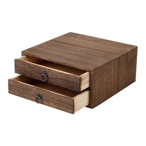 Schmuckaufbewahrung Mehrschichtige Teekiste Aus Holz Organizer Teebeutel Aufbewahrungsboxen Schmuckschatulle Massivholzkisten Teebehälter Schubladen Organizer Schmuckbox Schmuckkästchen Klein(2) von PDURMBUAB