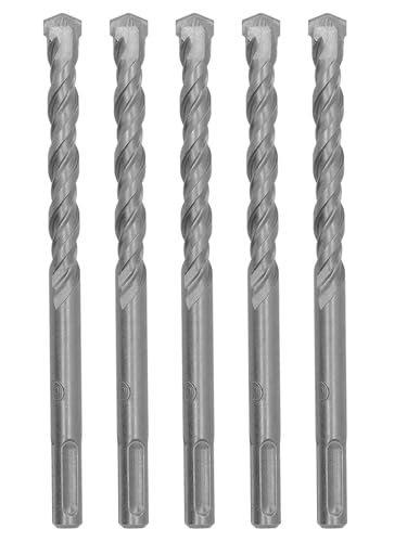 SDS Plus Hammerbohrer 5 St¨¹ck 10mm x 160mm Mauerwerksbohrer zum Bohren von Beton, Stein, Ziegeln und Felsen von PEAK-CUT