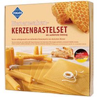 PEBARO Bastelset Kerzen aus Bienenwaben gelb von PEBARO