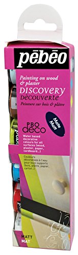 PEBEO 753401 Pbo Deco Matt Entdeckungsset 6 x 20 ml von Pebeo