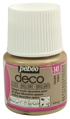 Pebeo Deco Hellen Farbe, Taupe, 45 ml von Pebeo