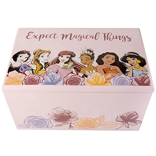 PEERS HARDY Schmuckschatulle Aus Holz Disney Princess Mit Spiegel 10 X 18 cm von PEERS HARDY