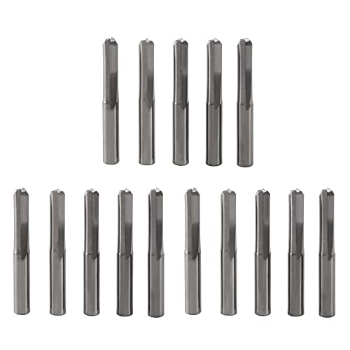 PENGY 15 Stücke 6 mm 22 mm Schneidige Gerade FräSer Gerade Schaft FräSer FräSer 2 FlöTen Cnc Schneiden Wolfram Gerade Slot Bit fürHolz Bearbeitung von PENGY