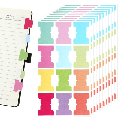 Page Marker Notes 30 Blatt Haftmarker haftstreifen selbstklebend Sticky Notes Beschreibbar Haftmarker Haftnotizen Tabs Index Tabs Pagemarker Seitenmarker für Notizbücher Kalender Planer Bibelregister von PEOVLVN