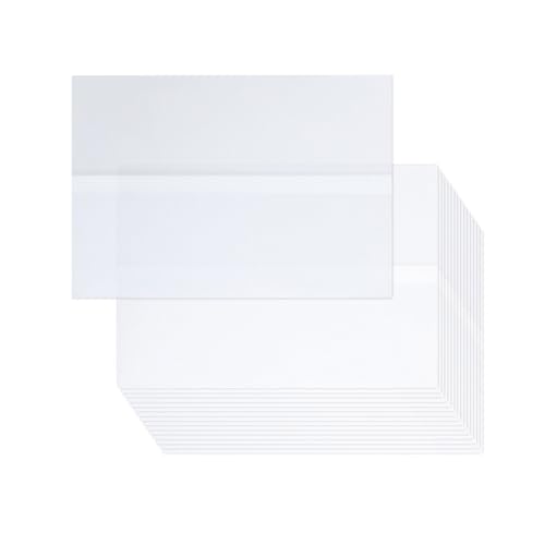 50 Stück praktische, transparente Pergamentpapierhüllen für Hochzeitseinladungen und Partyankündigungen 50 Stück praktische, transparente Pergamentpapierhüllen für Hochzeitseinladungen und Partyankündigungen von PEPWE