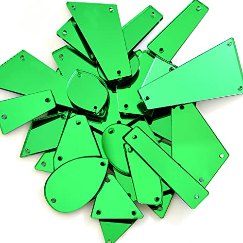 Acryl-Strasssteine, gebogen, flache Rückseite, zum Aufnähen für Kleidung, 20/50 Stück Acryl-Strasssteine, gebogen, flache Rückseite, zum Aufnähen für Kleidung, 20/50 Stück von PEPWE