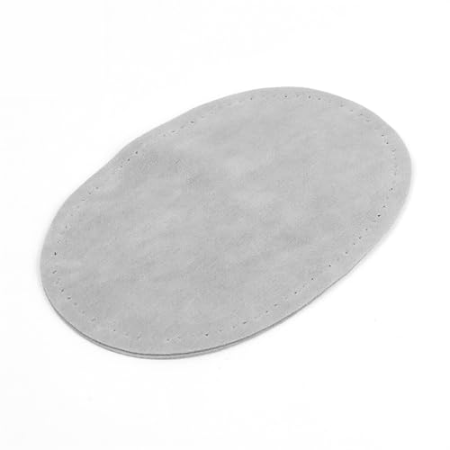 PEPWE 1 Paar Aufnäher aus PU-Leder, Reparaturflicken in ovaler Form, Ellenbogen, Knie, Bekleidungszubehör für Pullover, Jeans PEPWE 1 Paar Aufnäher aus PU-Leder, Reparaturflicken in ovaler Form, Ellenbogen, Knie, Bekleidungszubehör für Pullover, Jeans von PEPWE