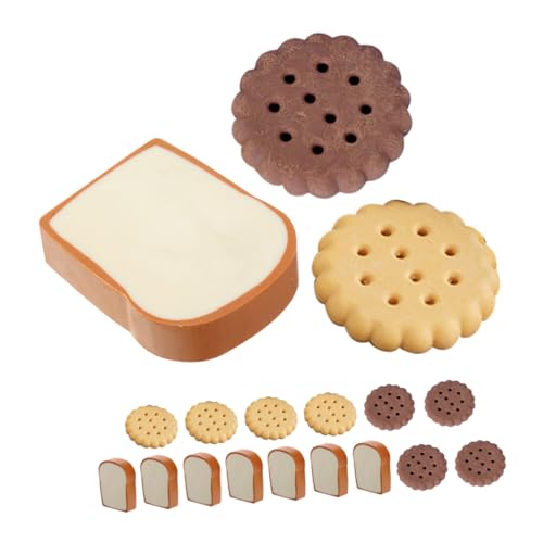 PERSELOSO 1 Set Kreative Radiergummi Radiergummis Klassenzimmer Belohnung Requisiten Urlaub Lebensmittel Dekorationen Urlaub Party Favors Lebensmittel Prop Dekorationen Gummi von PERSELOSO