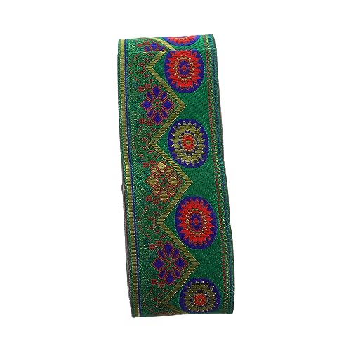 PERSELOSO Besticktes Spitzenband Stickereiflecken Blumen goldenes Spitzenband Party Hochzeit ethnische Blume floral besticktes Band Stickerei zum Nähen besticktes Webband Boho-Band Polyester PERSELOSO Besticktes Spitzenband Stickereiflecken Blumen goldenes Spitzenband Party Hochzeit ethnische Blume floral besticktes Band Stickerei zum Nähen besticktes Webband Boho-Band Polyester von PERSELOSO