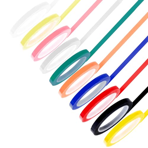 10 Rollen Autoklav Sterilisationsband, 6mm Breite 66m Länge Dentalband 10 Farben Chirurgisches Dentalband Instrumentenband Markierungsband Autoklavierbar Bei 132,22 Grad Celsius Dampf von PEUTIER