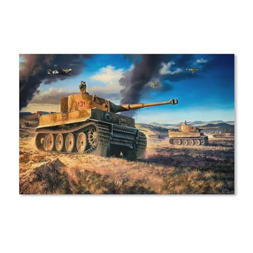 PGCKSK 5D Diamond Painting Vollbohrer，Panzer，Kristall Strass Stickerei Bilder Kunsthandwerk für Zuhause Wanddekoration Geschenk（30x40cm）-A73 von PGCKSK