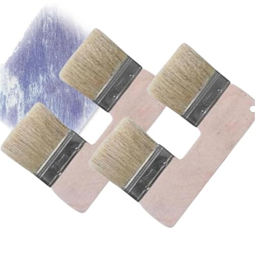 Doppelpinsel, Doppelpinsel Wand, 3 Zoll Doppelkopf-Malpinsel, U-förmiger Doppelkopf-Pinsel, Pinsel für Acrylmalerei, Doppelpinsel für Kunstwandmalerei (2pcs) von PGSLPH