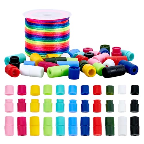 PH PandaHall 11 Farben Break Away Sicherheitsverschluss 22 Stück Kunststoff-Perlenverbinde 20mm Lanyard Abreißverschlüsse Verbinder Sicherheitsschnallen Mit 10m Schnur Zur Armbändern Und Schmuck PH PandaHall 11 Farben Break Away Sicherheitsverschluss 22 Stück Kunststoff-Perlenverbinde 20mm Lanyard Abreißverschlüsse Verbinder Sicherheitsschnallen Mit 10m Schnur Zur Armbändern Und Schmuck von PH PandaHall