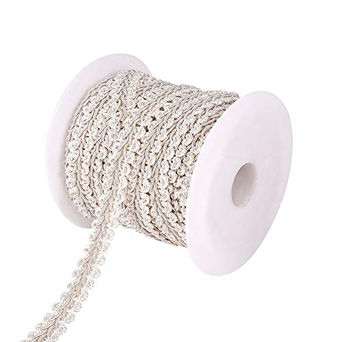 PandaHall 14 Yards 14mm Polyester Gewebte Gimp Braid Trim Für Kostüm DIY Crafts Nähen Schmuckherstellung, Splitter von PH PandaHall