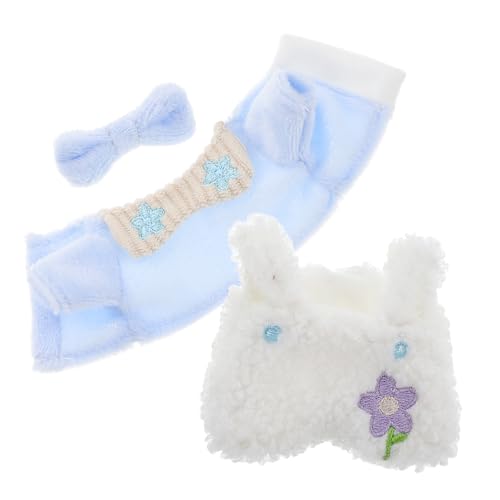 PHENOFICE Weiche Puppe Süße Kleidung Plüschtier Pullover Für Puppe Weihnachtskleid Tierkostüm Nachtwäsche Faules Outfit Für -puppenliebhaber von PHENOFICE