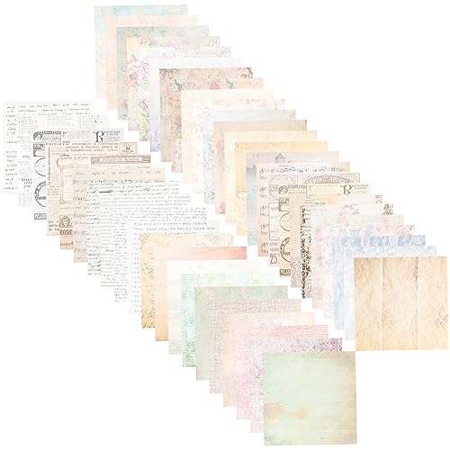 45St Scrapbook-Hintergrundpapier dekorative Retro-Papiere Retro-Scrapbook-Papiere fotoalbum papier selber machen pieces kreativpapier Scrapbook-Versorgung Zeitschriften liefert PHENOFICE von PHENOFICE