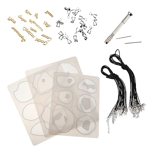 PHENOFICE 1 Anhänger Silikonform Diy-anhänger-form-kit Formenbausatz Zur Schmuckherstellung Kits Zur Herstellung Von Armbändern Zubehör Zur Schmuckherstellung Handgefertigter Schmuck Metall von PHENOFICE