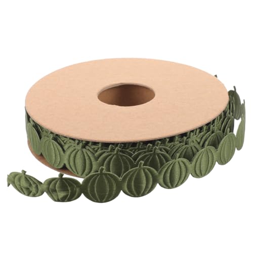 PHENOFICE 1 Roll Kürbisbänder Thanksgiving Arrangement Herbsternte Dekorative Ribbon Kee Resistente Bänder DIY Ribbons Ribbon Für Herbstband Wired Party Favor Ribbon Decor von PHENOFICE