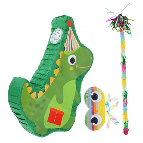 PHENOFICE 1 Satz Dinosaurier-pinata Süße Piñata Esel Pinata Pinata-konfetti Geburtstagsschmuck Piñata Schmücken Kinder-piñata Cartoon-tier-pinata Pinata-dekor Pinata-fledermausstock Papier von PHENOFICE