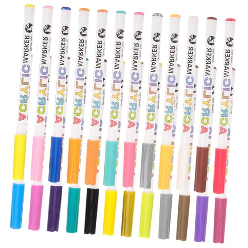 PHENOFICE 1 Schachtel halllowen heeloween colour pencils Kein Verblassen weihnachen grinds Farbmarkierungsstifte Scrapbook-Marker mit Acrylfarbe Sammelalbum-Acrylmalstifte Farbstifte Plastik von PHENOFICE