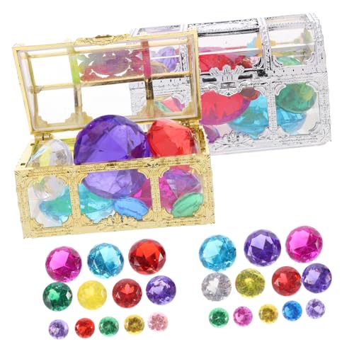 PHENOFICE 1 Set Partyzubehör Kunststoff Kinderspielzeug Big Diamond Pool Gems Dive Gem Pool Toy von PHENOFICE