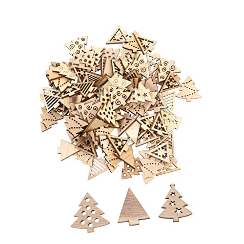 PHENOFICE 1 Weihnachtsholzspäne weihnachtsdekor versorgung hängende weihnachtsverzierung baumanhänger weihnachten Handgemachte Weihnachtsdekoration holz selber machen DIY-Zubehör von PHENOFICE