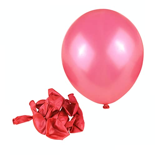 PHENOFICE 100 Stück 12 Luftballons für die Party ballonie kidsballonie weihnchtsdeko thanksgiving decoration große luftballons birthday decorations balons runde Luftballons Latexballons von PHENOFICE