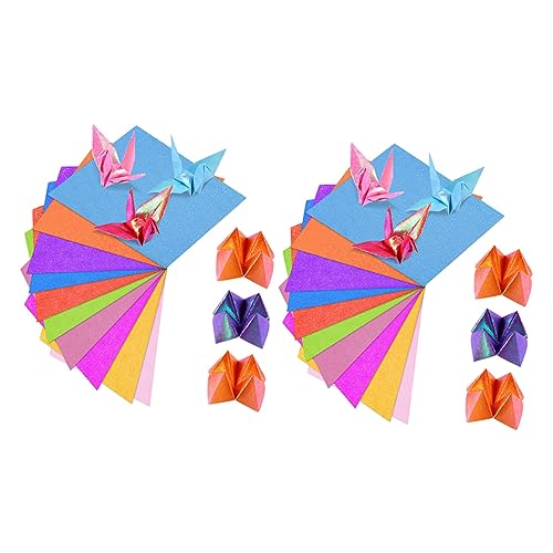 PHENOFICE 100St Origami bastel materialien endlospapier Papierflugzeuge craft paper kraft paper Faltpapier selber machen doppelseitiges Papier DIY liefert DIY-Papier DIY-Bastelpapier von PHENOFICE