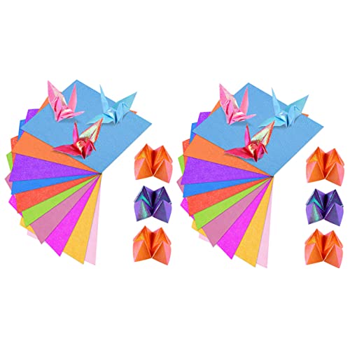 PHENOFICE 100St Origami bastel materialien endlospapier kraft paper paper Handarbeitspapier handgemachtes DIY-Papier kinder DIY papier Faltpapier selber machen Papiere falten von PHENOFICE